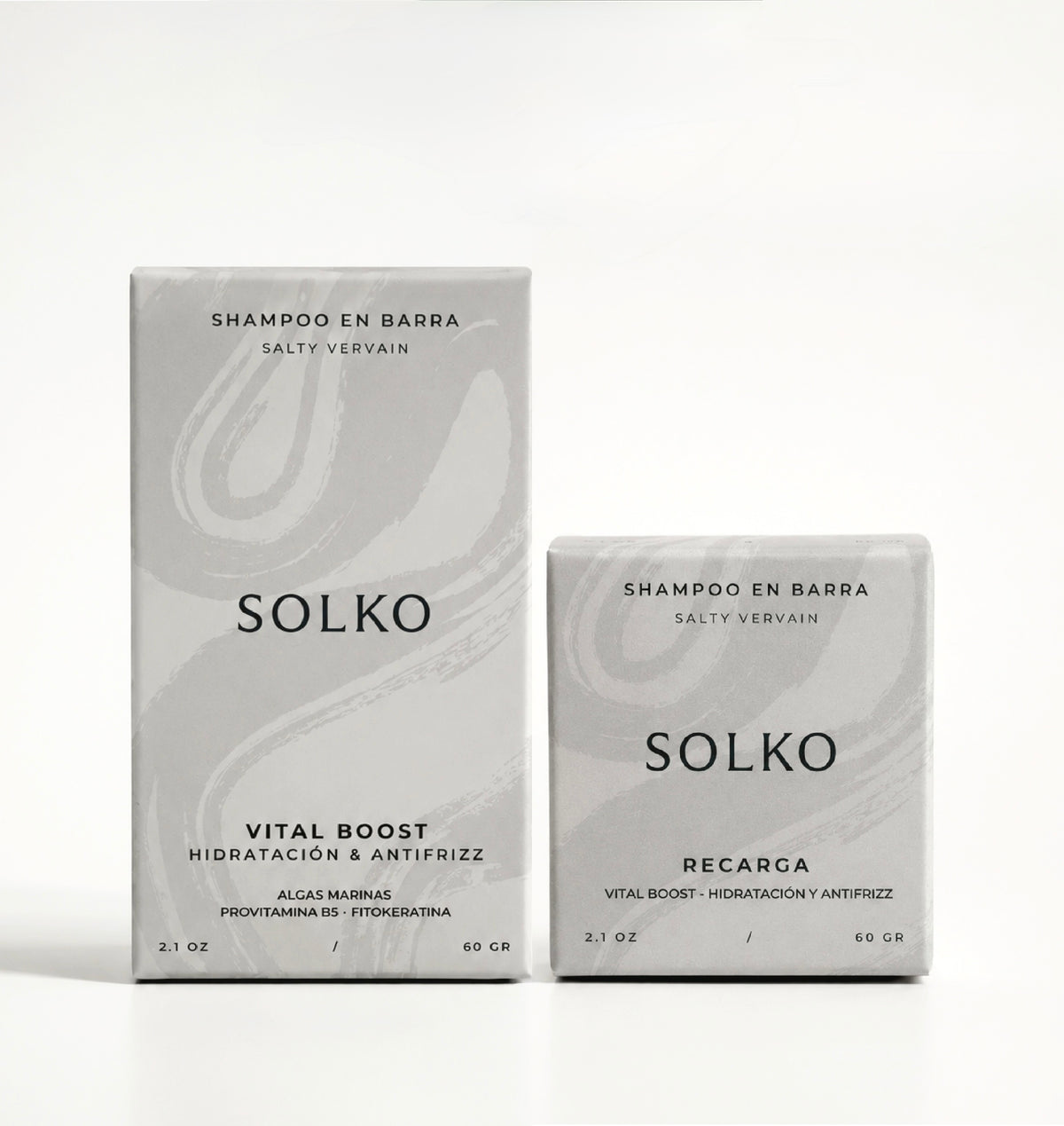 SHAMPOO EN BARRA VITAL BOOST + RECARGA